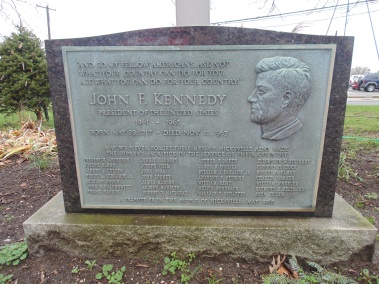 Kennedy Park Memorial Plaque (December 24, 2015)